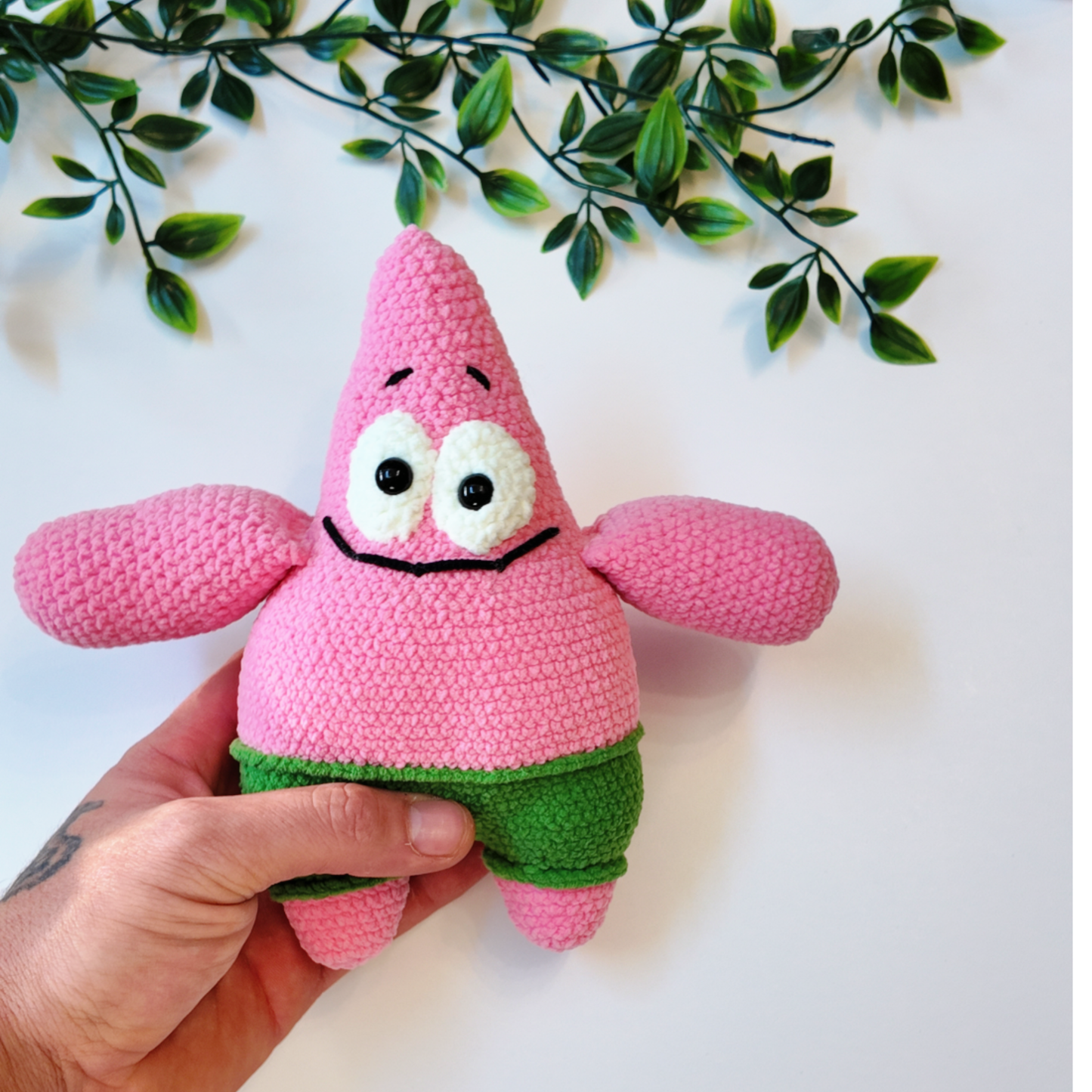 Patrick Star | Handmade Crochet Plush Toy