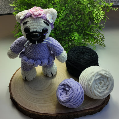 Princess Talia Cat | Handmade Crochet Plush Toy