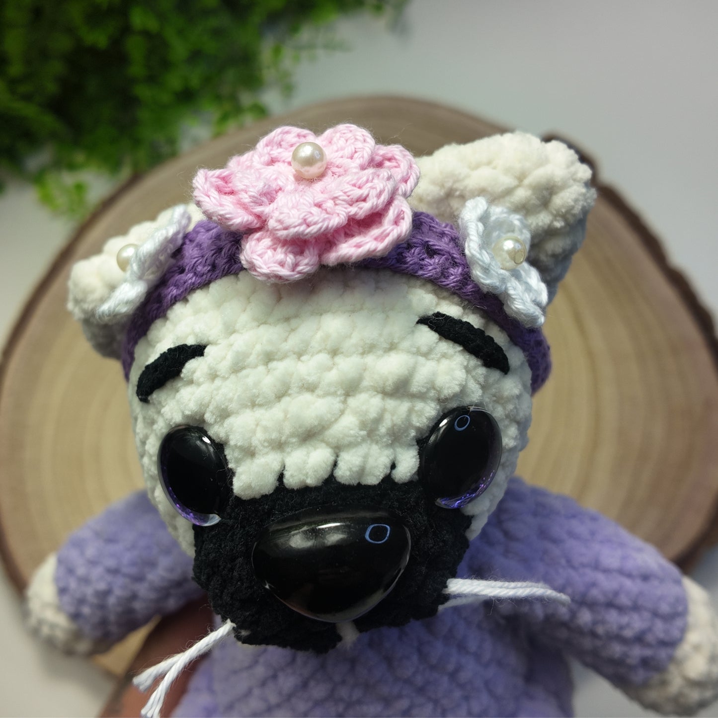 Princess Talia Cat | Handmade Crochet Plush Toy