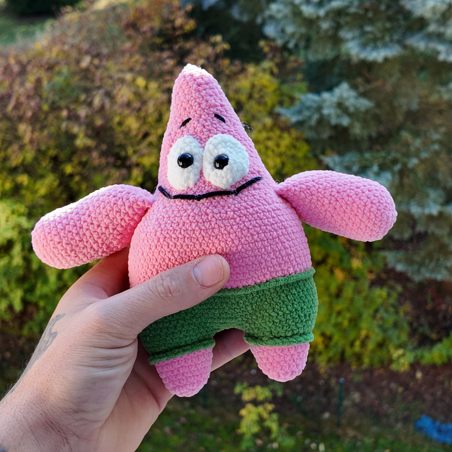Patrick Star | Handmade Crochet Plush Toy