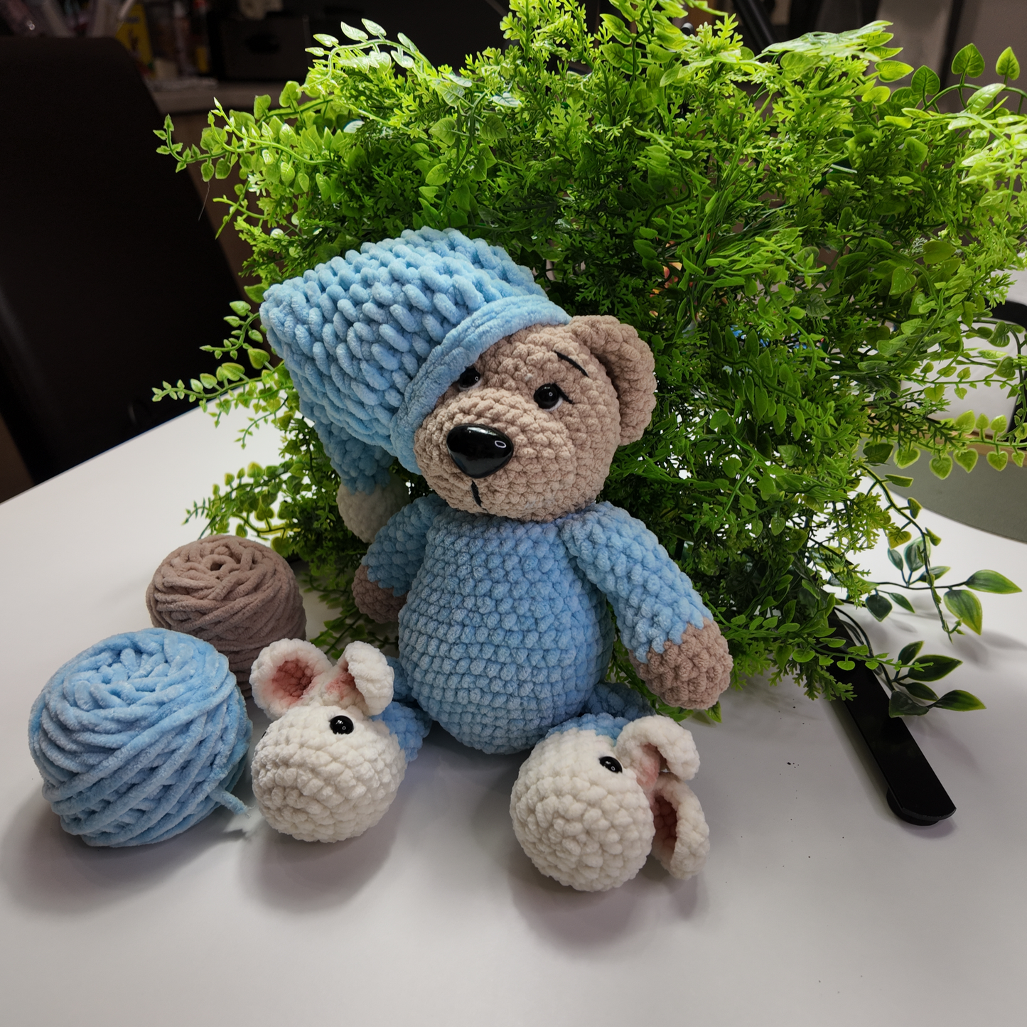 Teddy Bear | Handmade Crochet Plush Toy