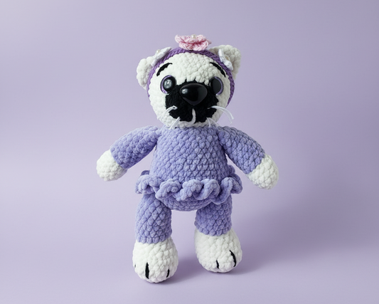 Princess Talia Cat | Handmade Crochet Plush Toy
