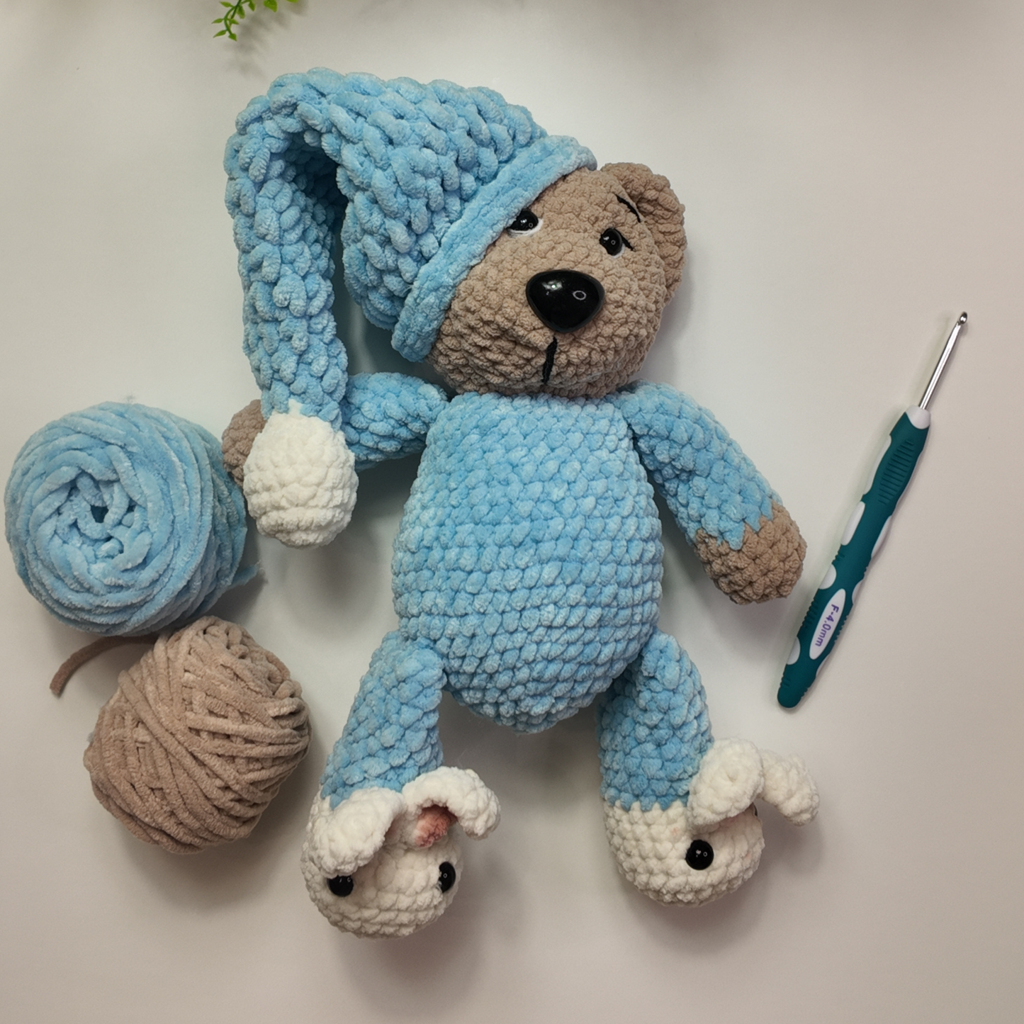 Teddy Bear | Handmade Crochet Plush Toy