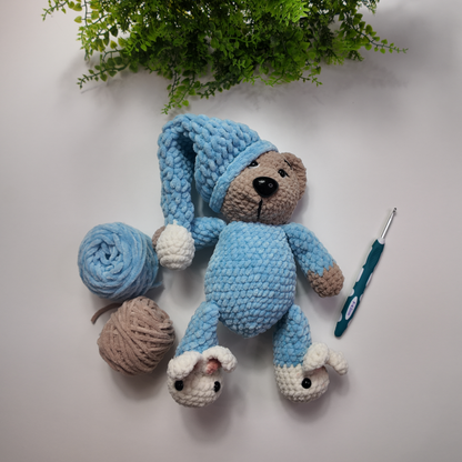 Teddy Bear | Handmade Crochet Plush Toy