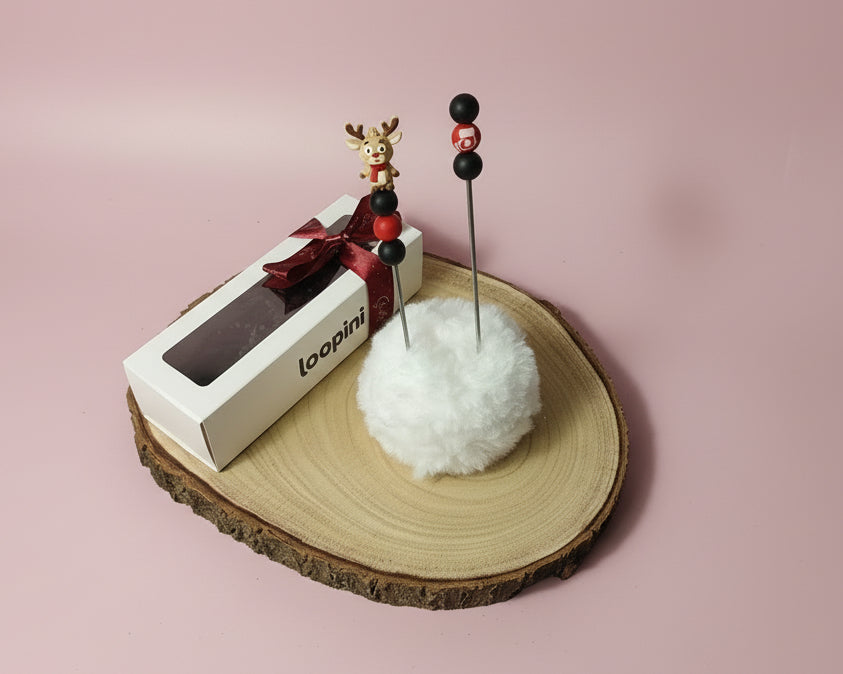 Amigurumi Sewing Stick – Reindeer Black Edition