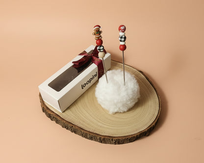 Amigurumi Sewing Stick – Gingerbread Christmas Edition