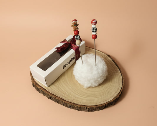 Amigurumi Sewing Stick – Gingerbread Christmas Edition