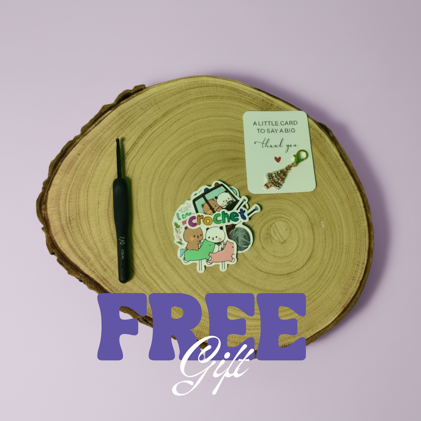 Amigurumi Sewing Stick – Reindeer Cream Edition