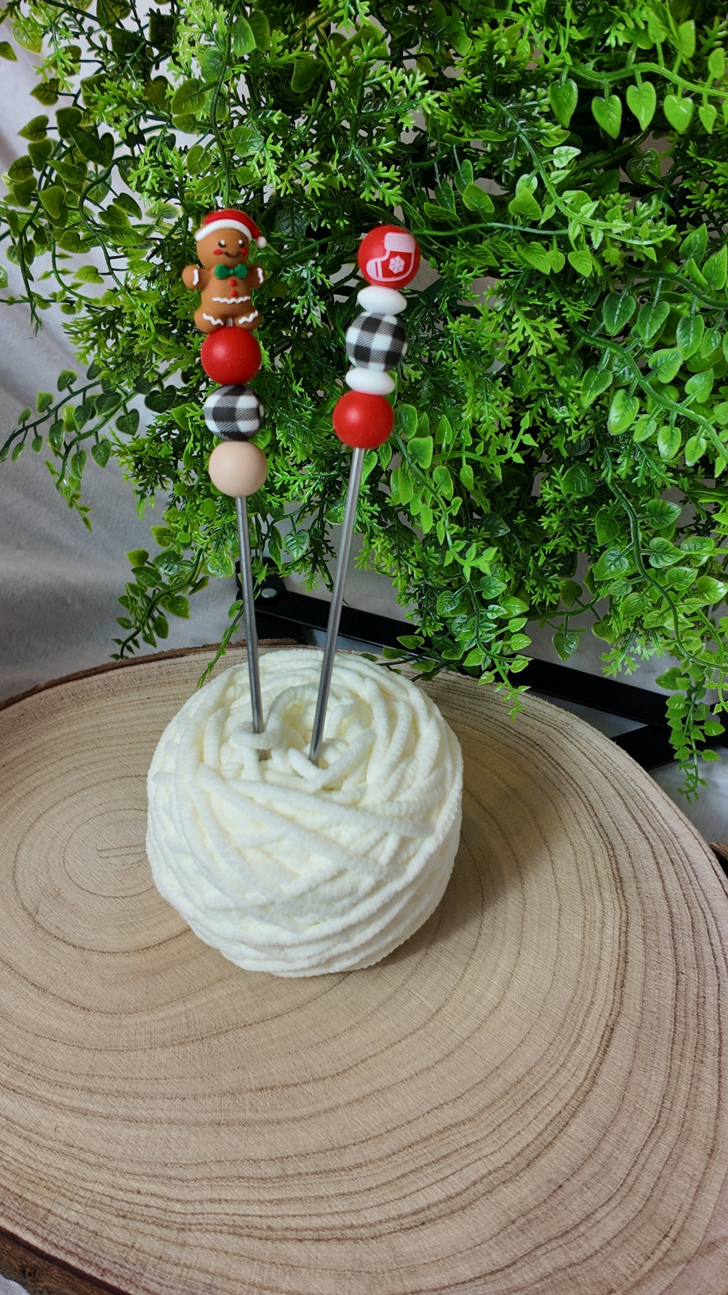 Amigurumi Sewing Stick – Gingerbread Christmas Edition