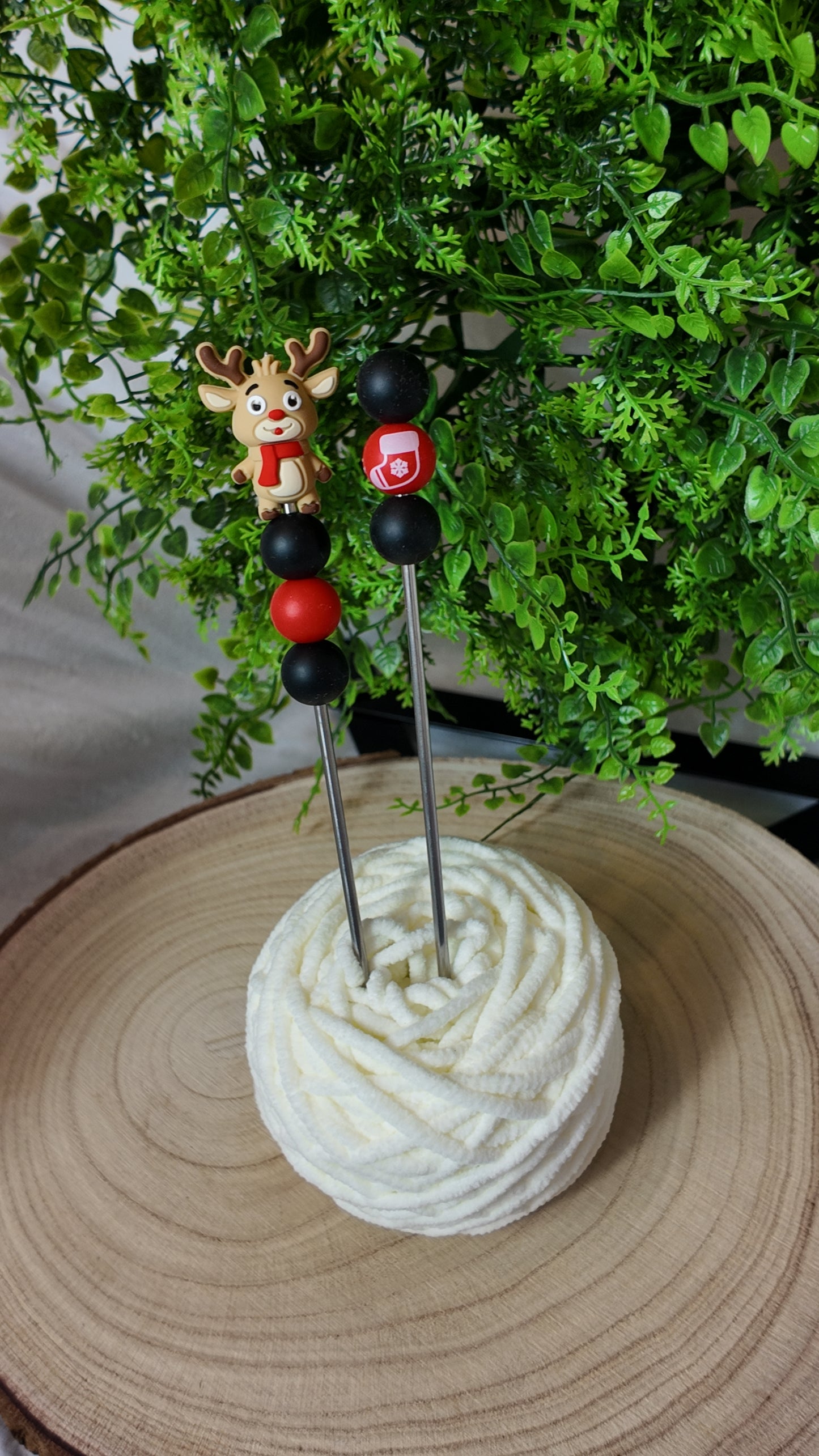 Amigurumi Sewing Stick – Reindeer Black Edition
