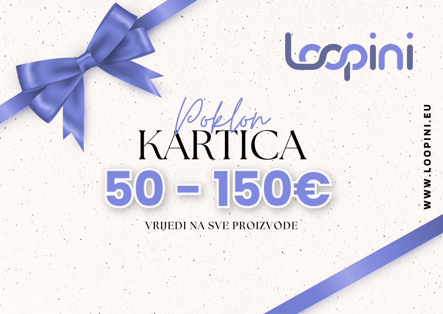 Loopini Poklon Kartica – Savršen poklon bez rizika