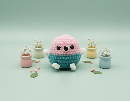 Flamingo | Handmade Crochet Plush Toy