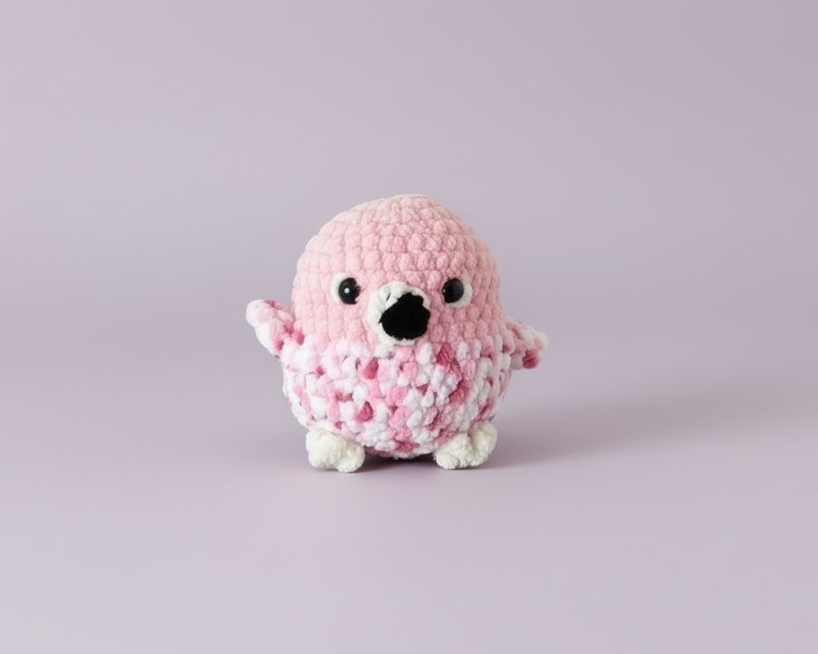 Flamingo | Handmade Crochet Plush Toy