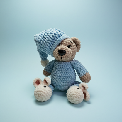 Teddy Bear | Handmade Crochet Plush Toy