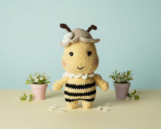 Adorable Bee | Handmade Crochet Plush Toy